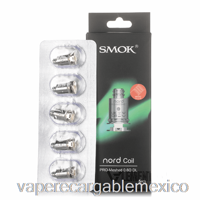 Bobinas De Repuesto Vape Recargables Smok Nord Pro Bobinas De Malla De 0.6ohm Dl